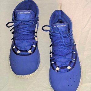 Under Armour Boys SC 3Zero II 3020424-400 Blue Basketball Sneakers Size 6.5Y